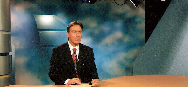 Eerste nieuwsuitzending Limburgse televisie (2-1-1997; TV8, nu L1)